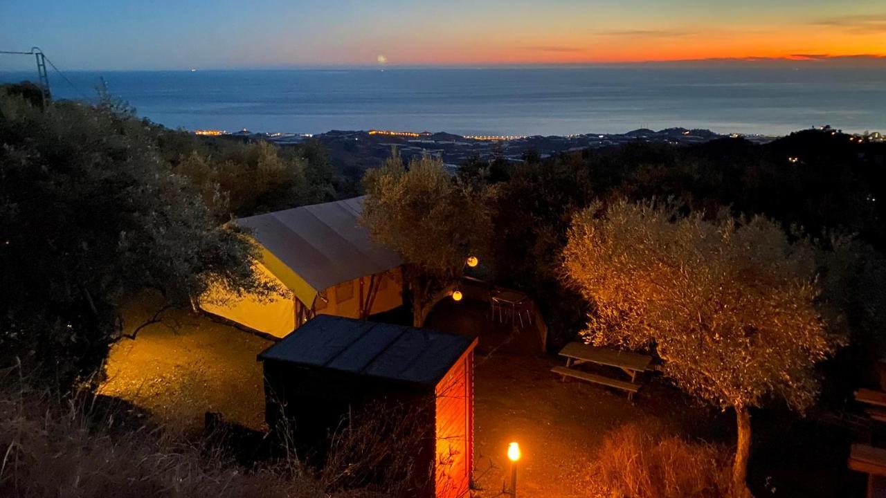 Campo Agave Luxury Tents Sayalonga Esterno foto