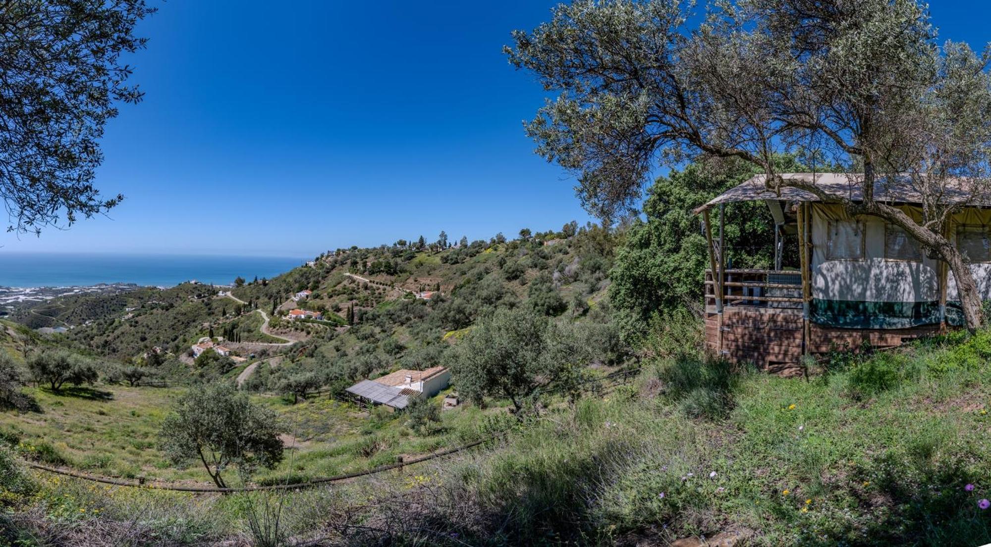 Campo Agave Luxury Tents Sayalonga Esterno foto